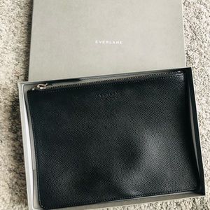 Everlane zip clutch/pouch